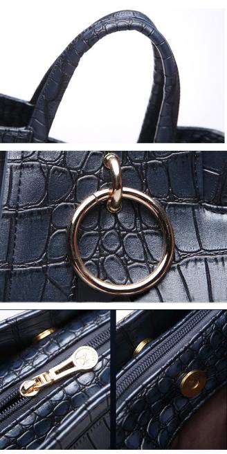 【FREE SHIPPING】LIAMS PU leather fashion designer bags for lady