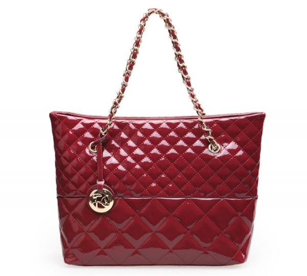 【FREE SHIPPING】LIAMS Fashion red genuine leather lady bags