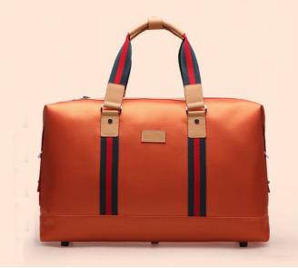 【FREE SHIPPING】LIAMS Good quality leather travel bag for men