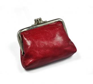 【FREE SHIPPING】LIAMS Full grain leather Coin Purse for lady