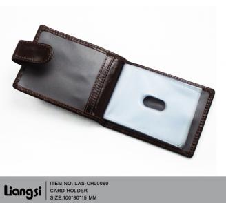 【FREE SHIPPING】LIAMS New stylish cow leather card holders