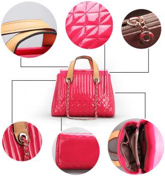 【FREE SHIPPING】Luxury genuine leather handbags for lady