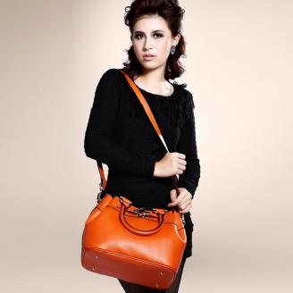 【FREE SHIPPING】LIAMS Casual leather shoulder bags for lady
