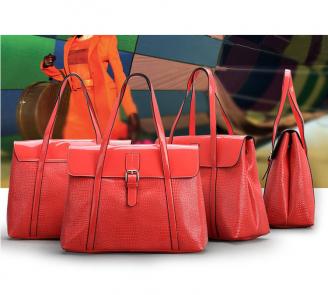 【FREE SHIPPING】LIAMS New arrival branded leather lady bags