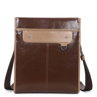 【FREE SHIPPING】JAMAY ZEYLINER Good quality real leather shoulder bags for men