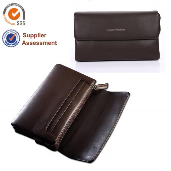 【FREE SHIPPING】JAMAY ZEYLINER 2013 New long design quality lether wallet for men