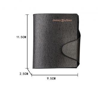 【FREE SHIPPING】JAMAY ZEYLINER New design hot selling casual genuine leather short wallet