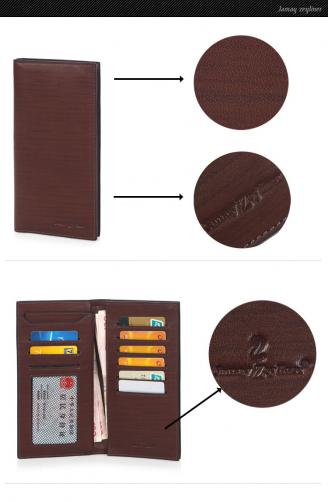 【FREE SHIPPING】JAMAY ZEYLINER Cow leather Clutch Purses Men's Wallet long Holder for Money 