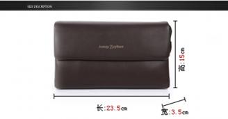 【FREE SHIPPING】JAMAY ZEYLINER 2013 New long design quality lether wallet for men