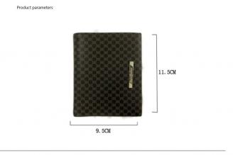 【Free Shipping】Jamay Zeyliner New arrival Genuine Cow Leather Fashion Money Clip Wallet Wallets Man 