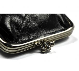 【Free shipping】 Liams black coin purse, ladies coin purse, small coin purse