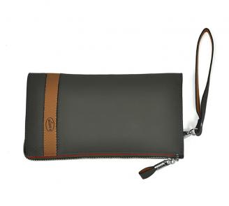 【Free shiiping】 Liams 100% cowhide leather promotional clutch handbags for men