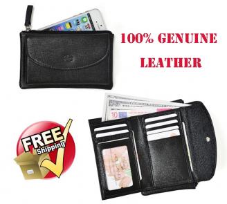 [Free shipping]100% genunie leather women wallet of 2014